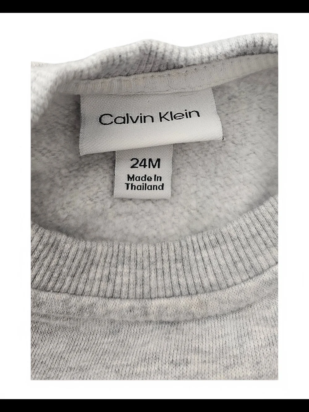 Calvin Klein Toddler Quilted Sweatshirt & Jogger Set 24M